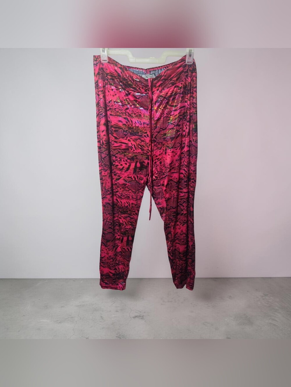 Hot Pink Shiny Pants